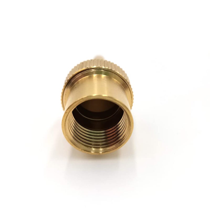 QLLUCKLY 6 قطع 1/2" DN15 فوهة نافورة نحاسية قابلة للتعديل اتجاهها رأس رش الماء للاستخدام في تنسيق الحدائق - Image 5